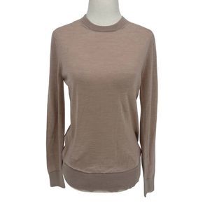 Jenni Kayne Crosby Merino Wool‎ Crewneck Lightweight Sweater Size XS Women's
